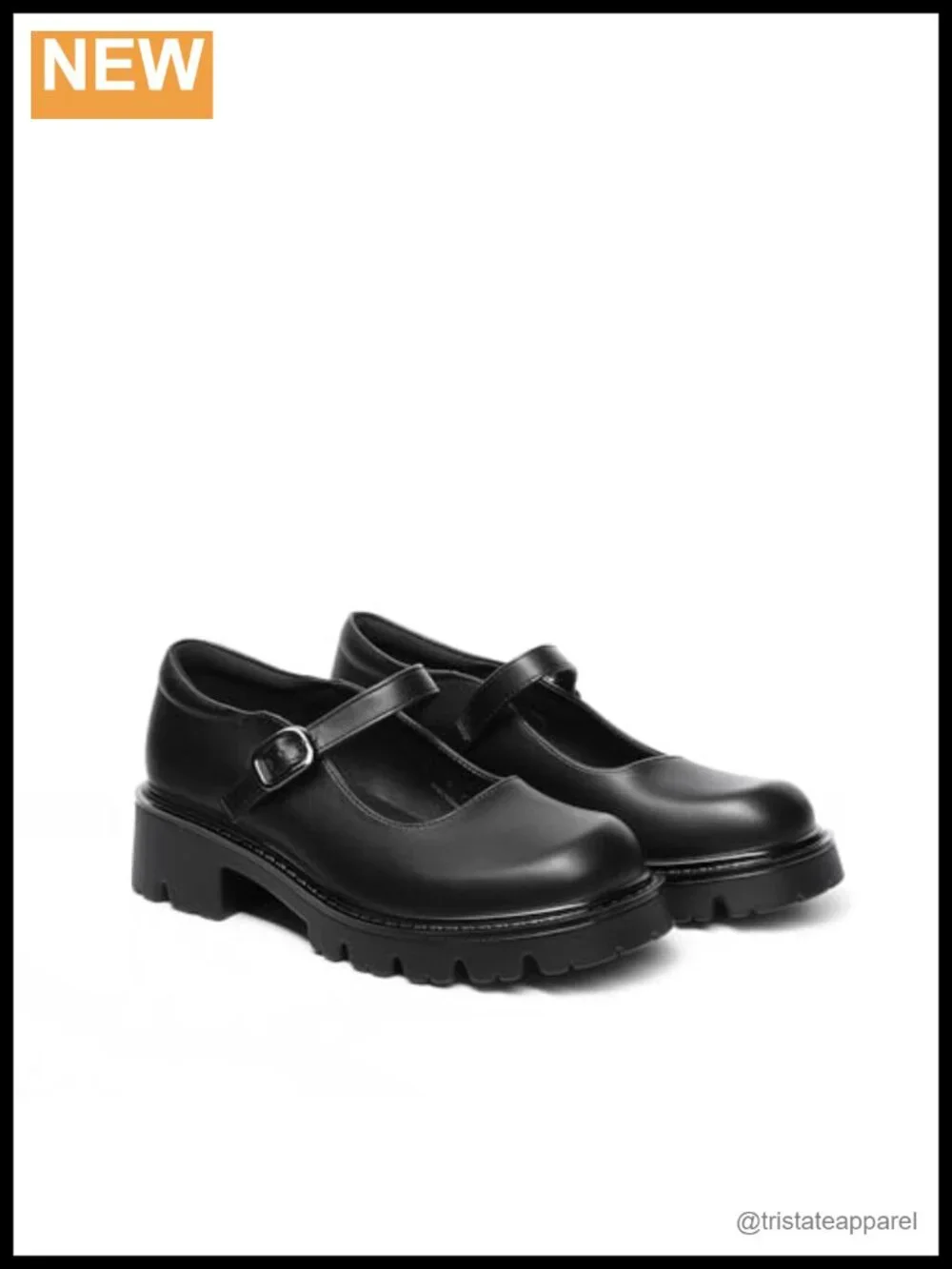 Mary Jane Platform Pumps - Chunky Block Heel Ankle Strap Cute Dress Shoes Women